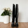 Jeffrey Cambel Vinyl Boots - Image 3