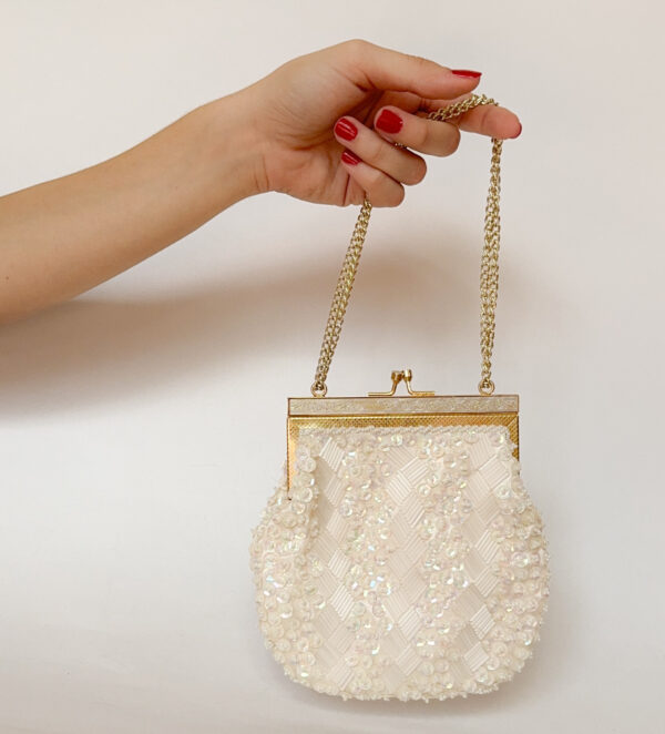 Vintage Beaded Bag - Image 3